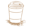 illustration of a to-go coofee cup
